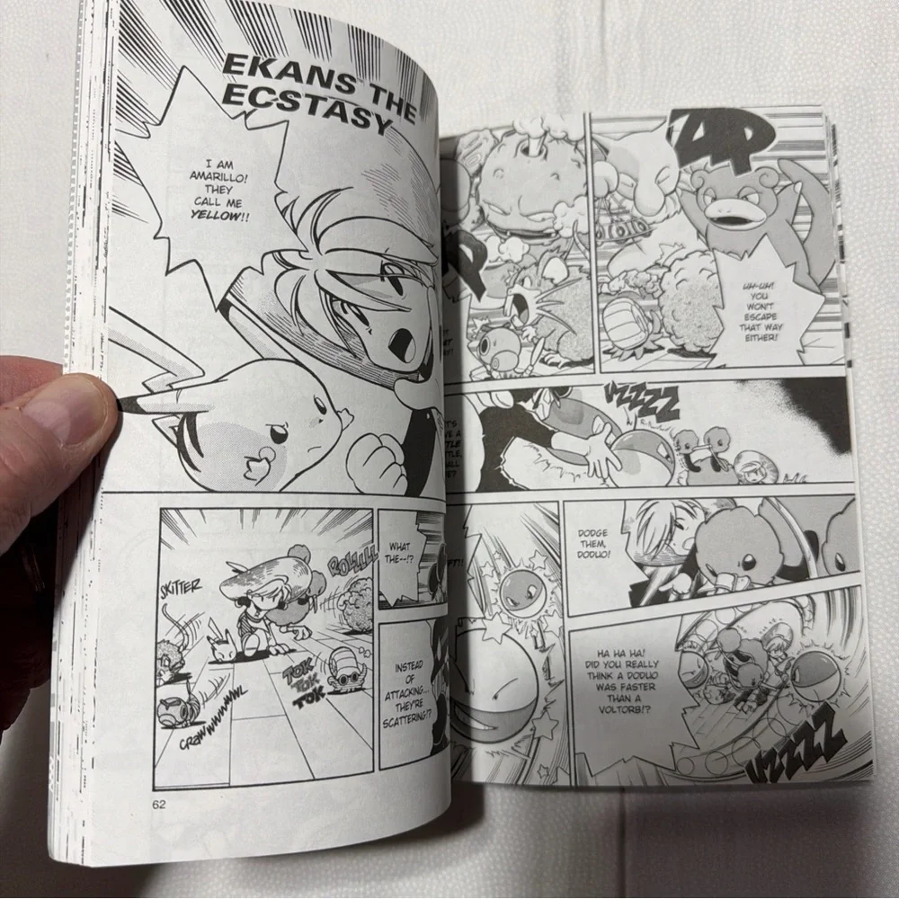 Pokemon Adventures Yellow Caballero Vol 5 Manga 🪄 Making Waves English 2002